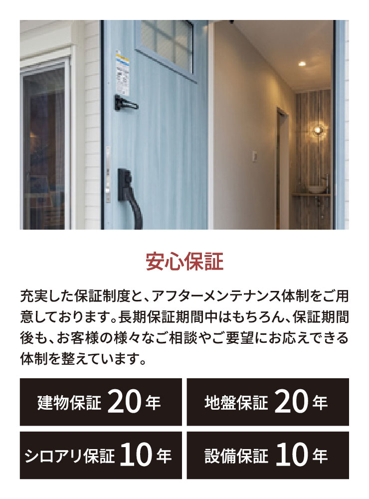 安心保証