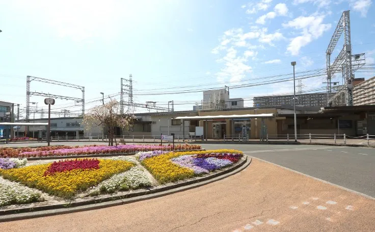 京阪本線 牧野駅前