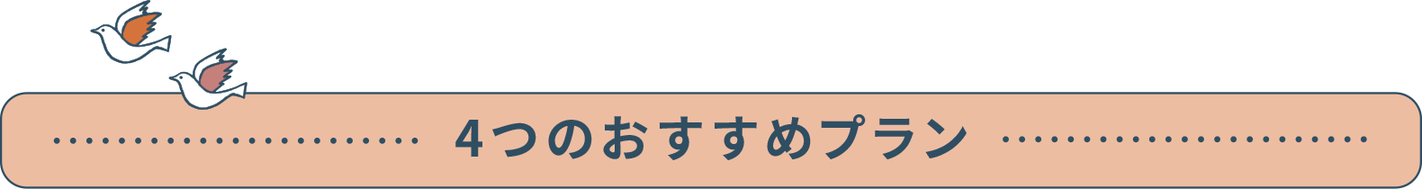 4つの標準プラン