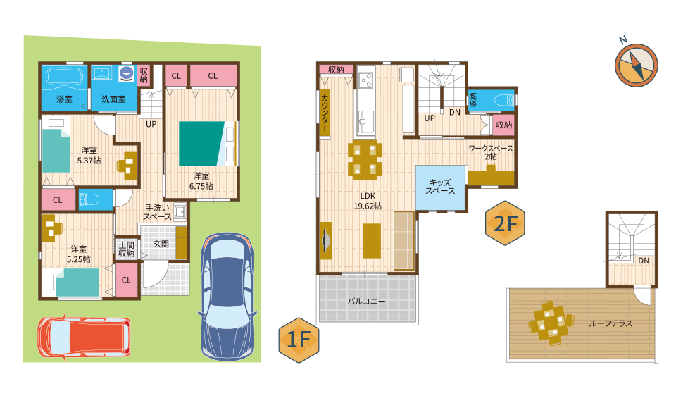 参考プラン間取り図