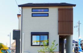 スキップフロアのあるジャパンテイストのお家