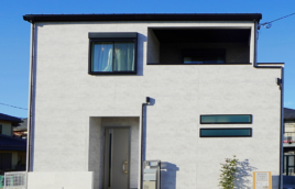 可愛いながらも上品な、フェミニングレーを取り入れたお家