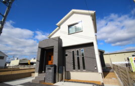 スケルトン階段のあるブルックリンスタイルのお家