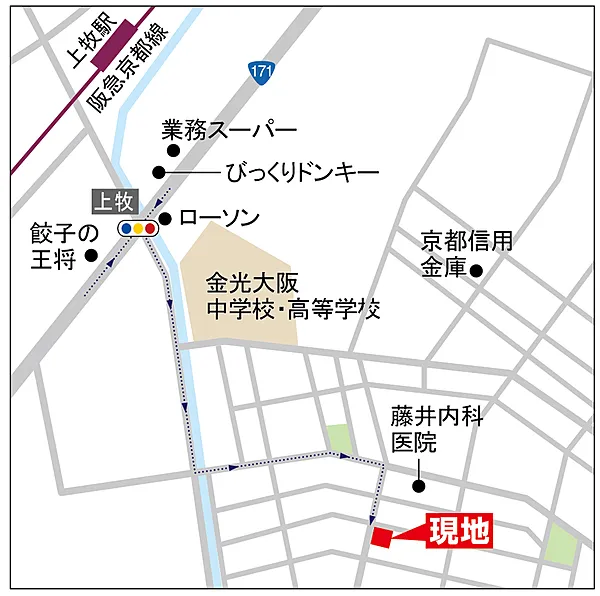 アクセス誘導図1