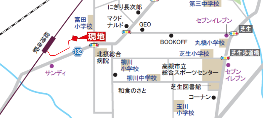 アクセス誘導図1