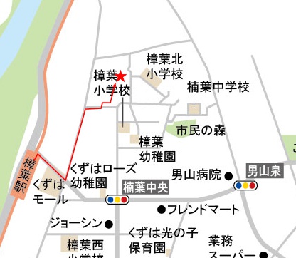 アクセス誘導図1