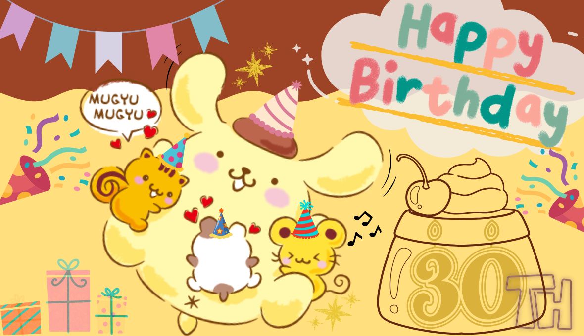 ポムポムプリン君 お誕生日おめでとう♪